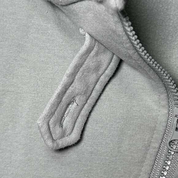 Alaskan Apparel Women's Large Fireweed Side Zip Green Hoodie Full Zip - Picture 6 of 10